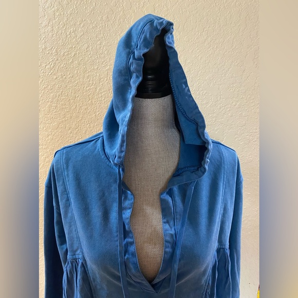 By Anthropologie The Sapphire Hoodie size XXS - Picture 8 of 12
